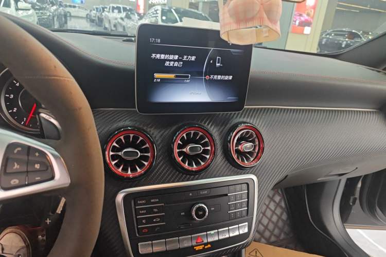 Used Mercedes-Benz A AMG 2017 Facelifted AMG A 45 4MATIC Audio And AC Panel