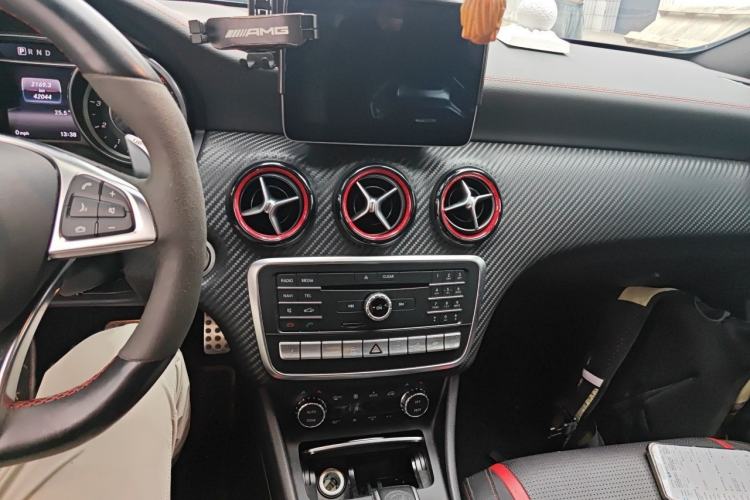 Used Mercedes-Benz A AMG 2017 Facelift AMG A 45 4MATIC China VI Audio And AC Panel