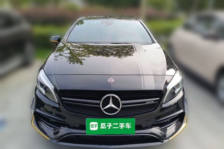 Used Mercedes-Benz A AMG 2017 AMG A 45 4MATIC Midnight Thunder Limited Edition Exterior 1