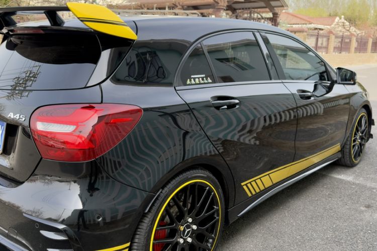 Used Mercedes-Benz A AMG 2017 AMG A 45 4MATIC Midnight Thunder Limited Edition Exterior 1