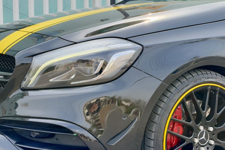 Used Mercedes-Benz A AMG 2017 AMG A 45 4MATIC Midnight Thunder Limited Edition Exterior 10