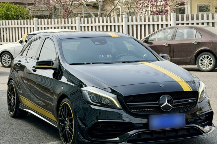 Used Mercedes-Benz A AMG 2017 AMG A 45 4MATIC Midnight Thunder Limited Edition Exterior 14