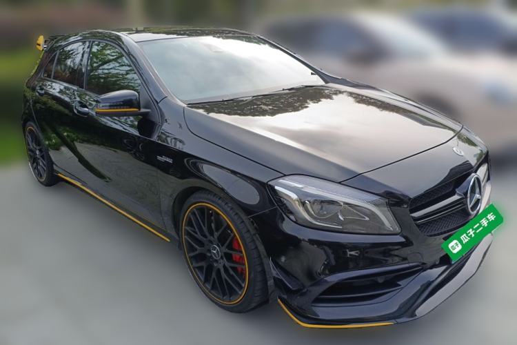 Used Mercedes-Benz A AMG 2017 AMG A 45 4MATIC Midnight Thunder Limited Edition Exterior 2