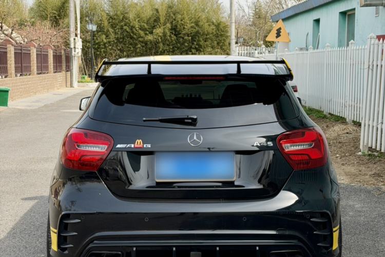 Used Mercedes-Benz A AMG 2017 AMG A 45 4MATIC Midnight Thunder Limited Edition Exterior 3