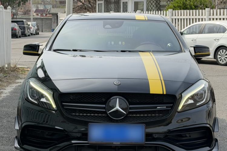 Used Mercedes-Benz A AMG 2017 AMG A 45 4MATIC Midnight Thunder Limited Edition Exterior 4