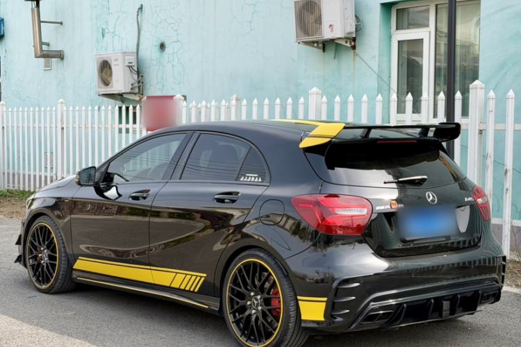 Used Mercedes-Benz A AMG 2017 AMG A 45 4MATIC Midnight Thunder Limited Edition Exterior 9