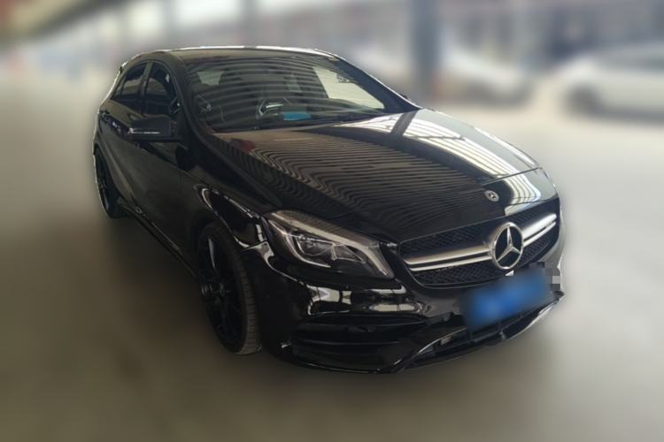 Used Mercedes-Benz A AMG 2017 Facelifted AMG A 45 4MATIC Front Right 45 Deg
