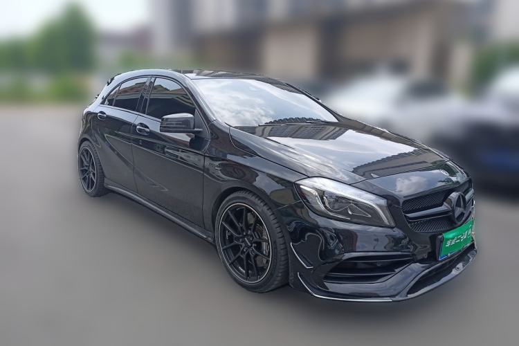 Used Mercedes-Benz A AMG 2017 Facelifted AMG A 45 4MATIC Front Right 45 Deg