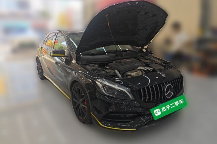 Used Mercedes-Benz A AMG 2017 Facelifted AMG A 45 4MATIC Front Right 45 Deg