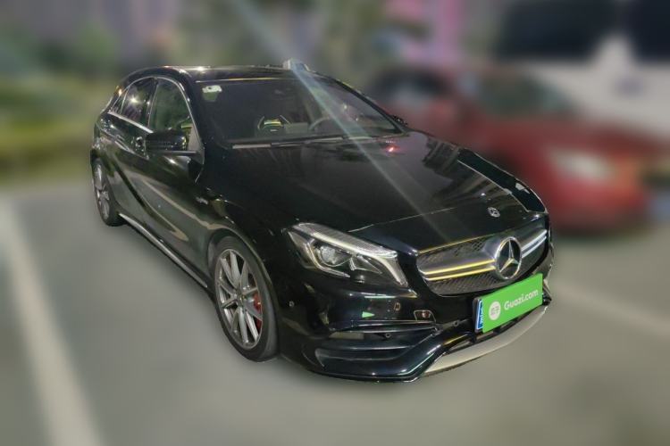 Used Mercedes-Benz A AMG 2017 Facelifted AMG A 45 4MATIC Front Right 45 Deg