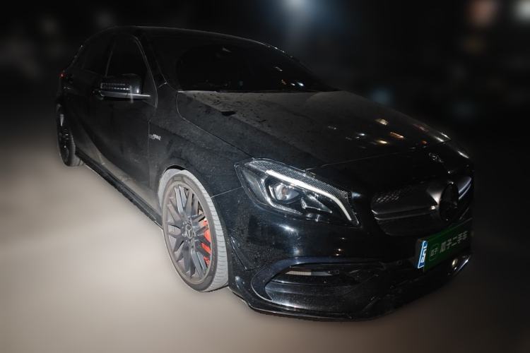 Used Mercedes-Benz A AMG 2017 Facelifted AMG A 45 4MATIC Front Right 45 Deg