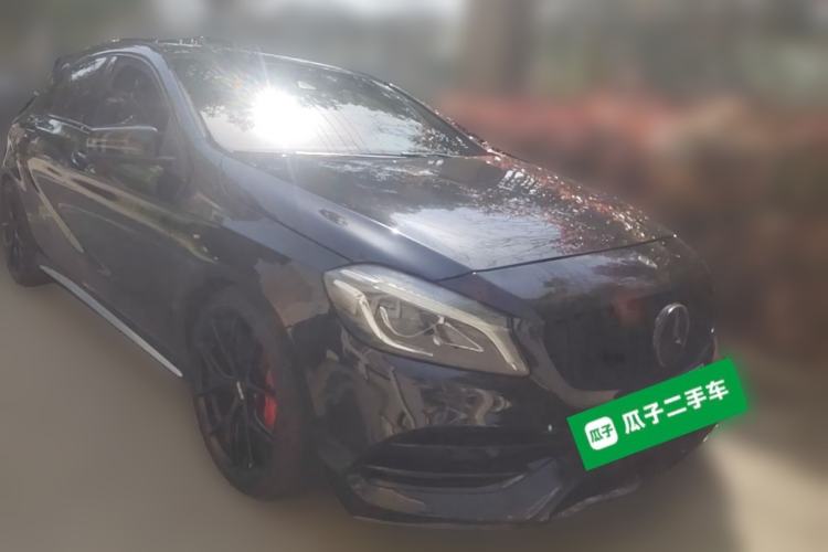 Used Mercedes-Benz A AMG 2017 Facelifted AMG A 45 4MATIC Front Right 45 Deg