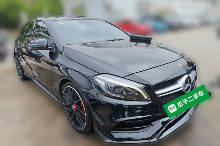 Used Mercedes-Benz A AMG 2017 Facelifted AMG A 45 4MATIC Front Right 45 Deg