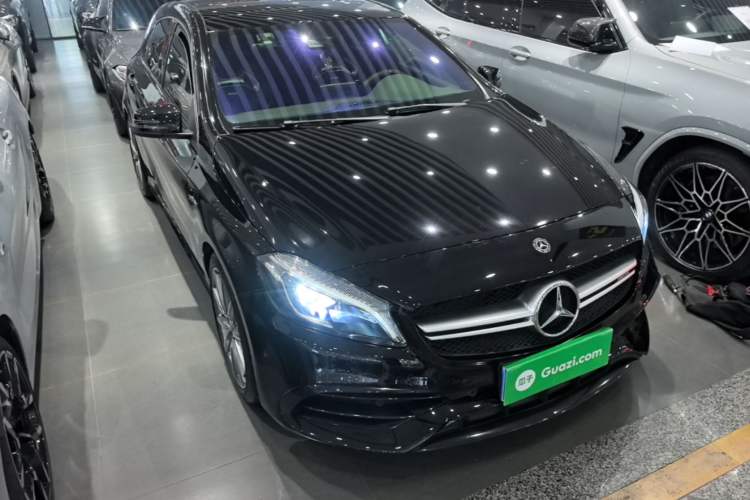 Used Mercedes-Benz A AMG 2017 Facelifted AMG A 45 4MATIC Front Right 45 Deg