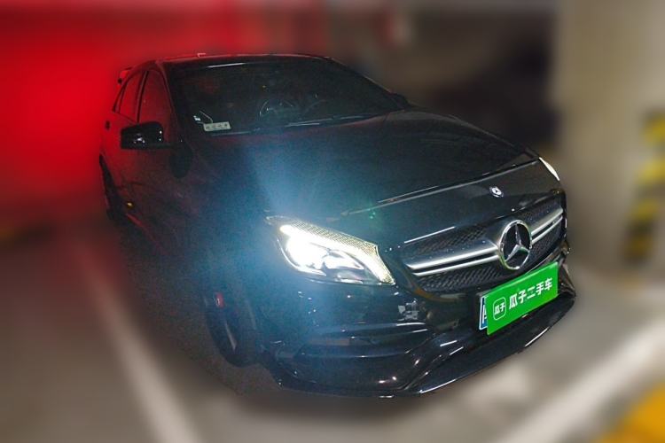 Used Mercedes-Benz A AMG 2017 AMG A 45 4MATIC Front Right 45 Deg
