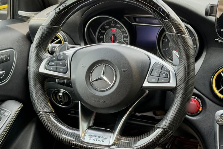 Used Mercedes-Benz A AMG 2017 AMG A 45 4MATIC Midnight Thunder Limited Edition Interior 11