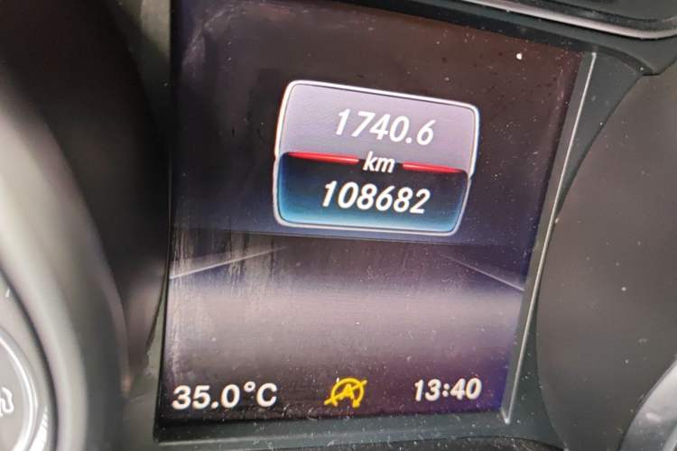 Used Mercedes-Benz A AMG 2017 Facelifted AMG A 45 4MATIC Odometer Close Up