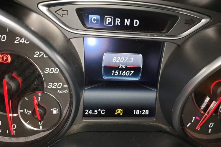 Used Mercedes-Benz A AMG 2017 Facelifted AMG A 45 4MATIC Odometer Close Up