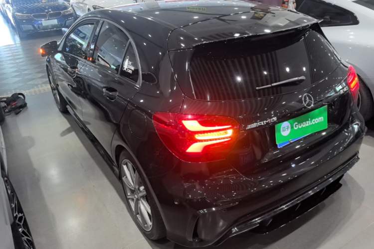 Used Mercedes-Benz A AMG 2017 Facelifted AMG A 45 4MATIC Rear Left 45 Deg