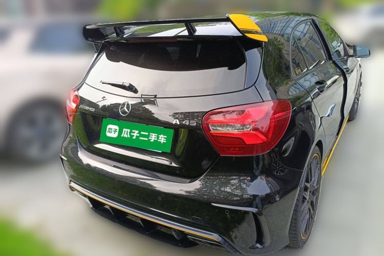 Used Mercedes-Benz A AMG 2017 AMG A 45 4MATIC Midnight Thunder Limited Edition Rear