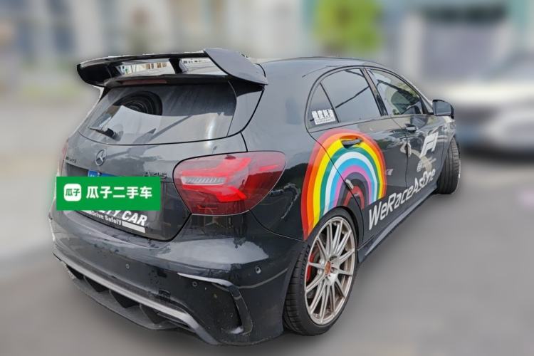 Used Mercedes-Benz A AMG 2017 Facelifted AMG A 45 4MATIC Rear Right 45 Deg