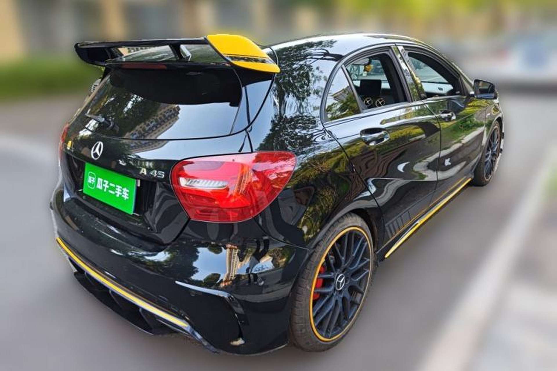Used Mercedes-Benz A AMG 2017 Facelifted AMG A 45 4MATIC Rear Right 45 Deg