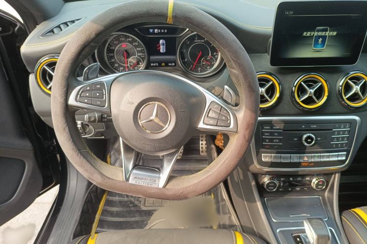 Used Mercedes-Benz A AMG 2017 AMG A 45 4MATIC Midnight Thunder Limited Edition Steering Wheel