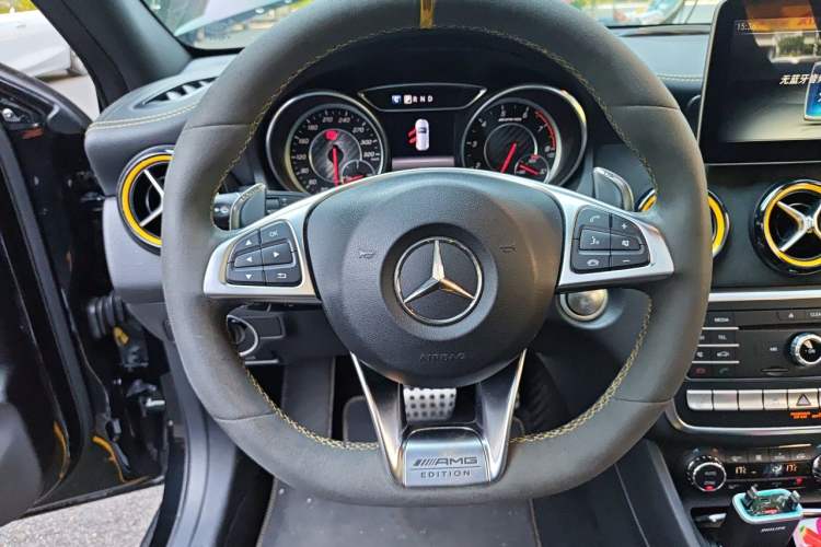 Used Mercedes-Benz A AMG 2017 Facelifted AMG A 45 4MATIC Steering Wheel