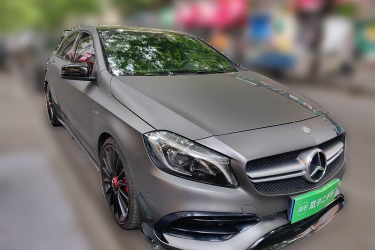 Used Mercedes-Benz A AMG 2017 AMG A 45 4MATIC Front Right 45 Deg