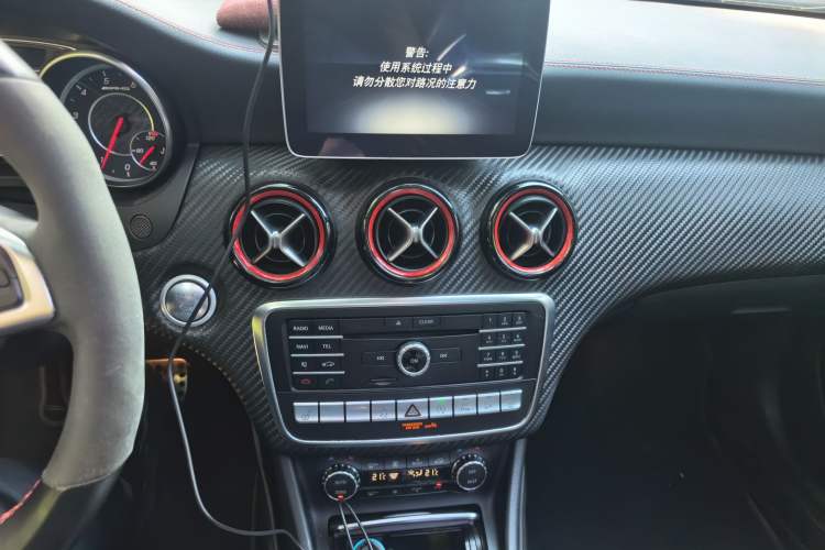 Used Mercedes-Benz A AMG 2017 Facelifted AMG A 45 4MATIC Audio And AC Panel