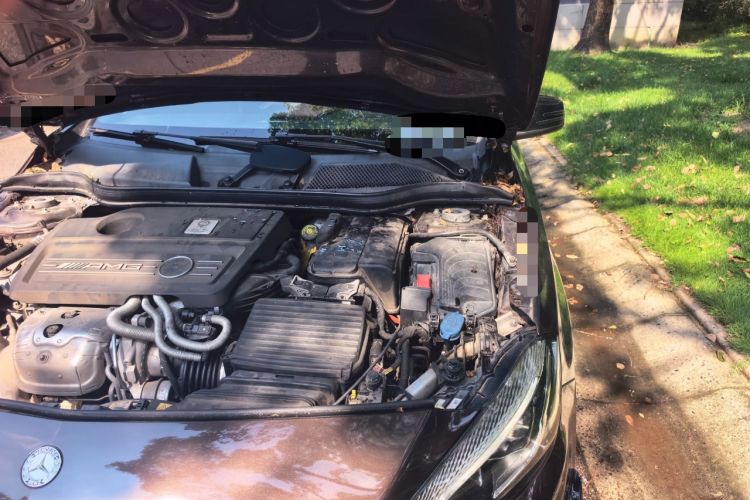 Used Mercedes-Benz A AMG 2017 Facelifted AMG A 45 4MATIC Engine Bay Left