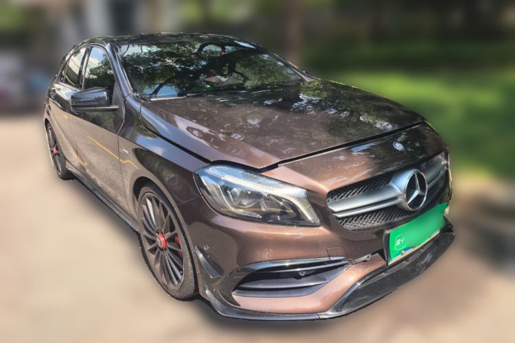 Used Mercedes-Benz A AMG 2017 Facelifted AMG A 45 4MATIC Front Right 45 Deg