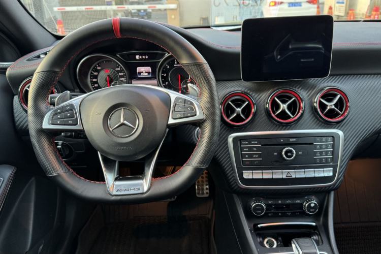 Used Mercedes-Benz A AMG 2017 Facelifted AMG A 45 4MATIC Audio And AC Panel