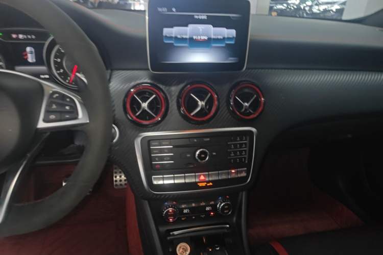 Used Mercedes-Benz A AMG 2017 Facelifted AMG A 45 4MATIC Audio And AC Panel