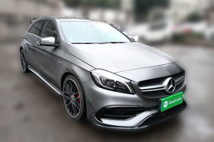 Used Mercedes-Benz A AMG 2017 Facelifted AMG A 45 4MATIC Front Right 45 Deg