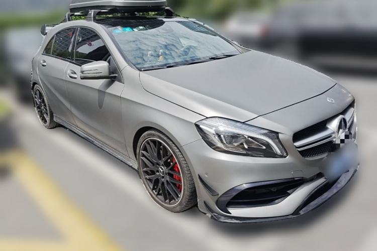 Used Mercedes-Benz A AMG 2017 Facelifted AMG A 45 4MATIC Front Right 45 Deg