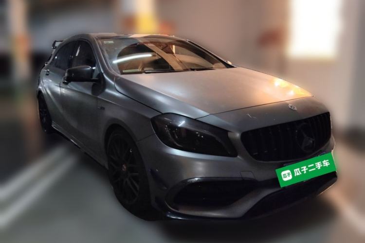 Used Mercedes-Benz A AMG 2017 Facelifted AMG A 45 4MATIC Front Right 45 Deg