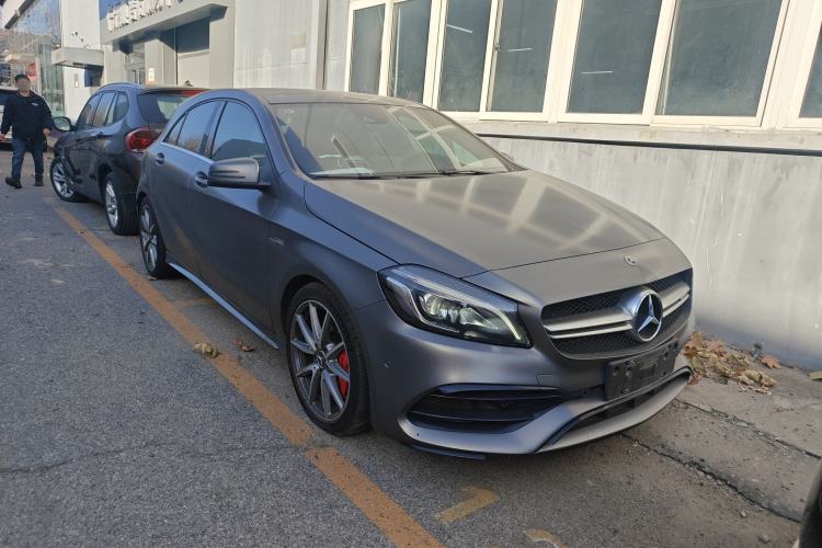 Used Mercedes-Benz A AMG 2017 Facelifted AMG A 45 4MATIC Front Right 45 Deg