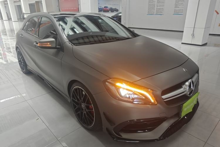 Used Mercedes-Benz A AMG 2017 Facelifted AMG A 45 4MATIC Front Right 45 Deg