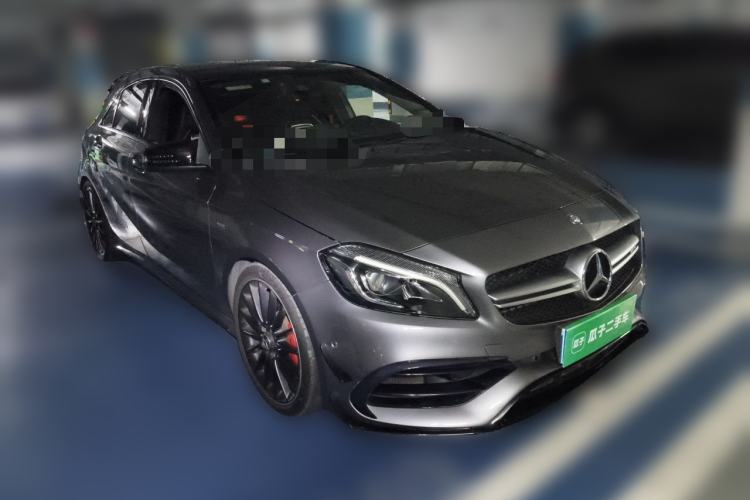 Used Mercedes-Benz A AMG 2017 AMG A 45 4MATIC Front Right 45 Deg