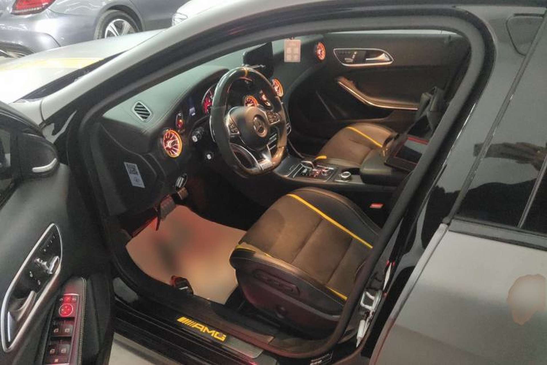 Used Mercedes-Benz A AMG 2017 AMG A 45 4MATIC Midnight Thunder Limited Edition Left Front Seat