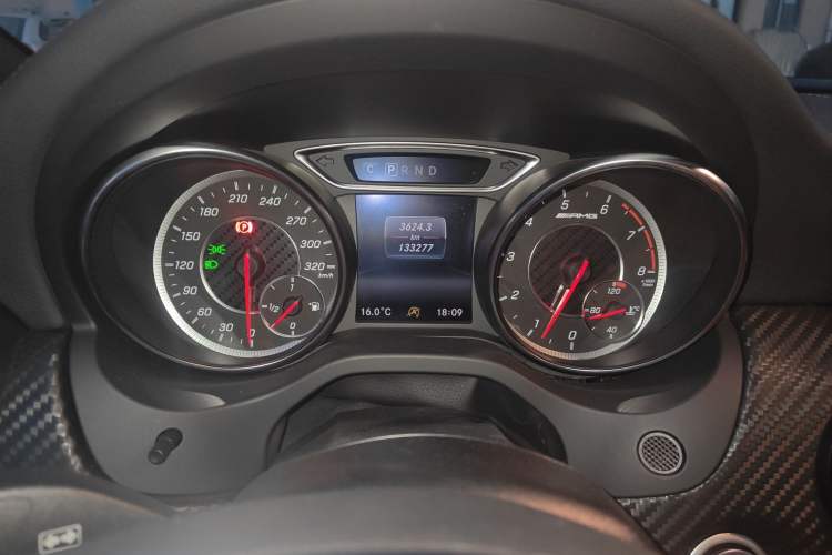 Used Mercedes-Benz A AMG 2017 Facelifted AMG A 45 4MATIC Odometer Close Up
