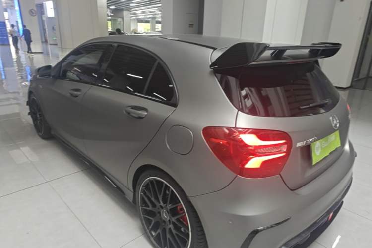 Used Mercedes-Benz A AMG 2017 Facelifted AMG A 45 4MATIC Rear Left 45 Deg