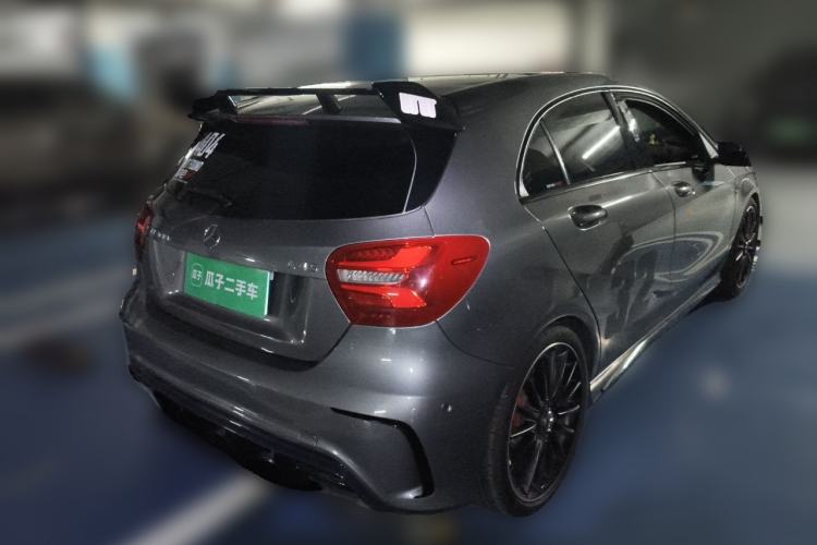 Used Mercedes-Benz A AMG 2017 AMG A 45 4MATIC Rear Right 45 Deg