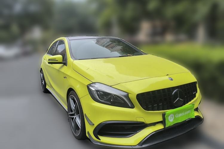 Used Mercedes-Benz A AMG 2017 Facelifted AMG A 45 4MATIC Front Right 45 Deg