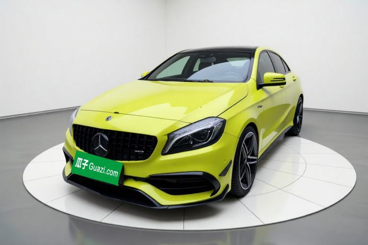 Used Mercedes-Benz A AMG 2017 Facelifted AMG A 45 4MATIC Guazi used car, China used car export, Used car for sale, Used Mercedes-Benz cars, Cheapest cars for sale
