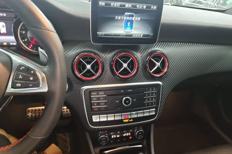 Used Mercedes-Benz A AMG 2017 AMG A 45 4MATIC Audio And AC Panel
