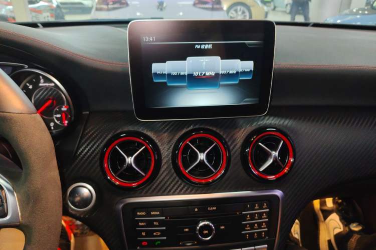 Used Mercedes-Benz A AMG 2017 AMG A 45 4MATIC Audio And AC Panel