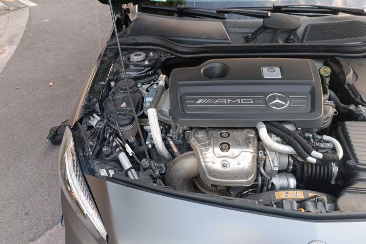 Used Mercedes-Benz A AMG 2017 Facelifted AMG A 45 4MATIC Engine Bay Right