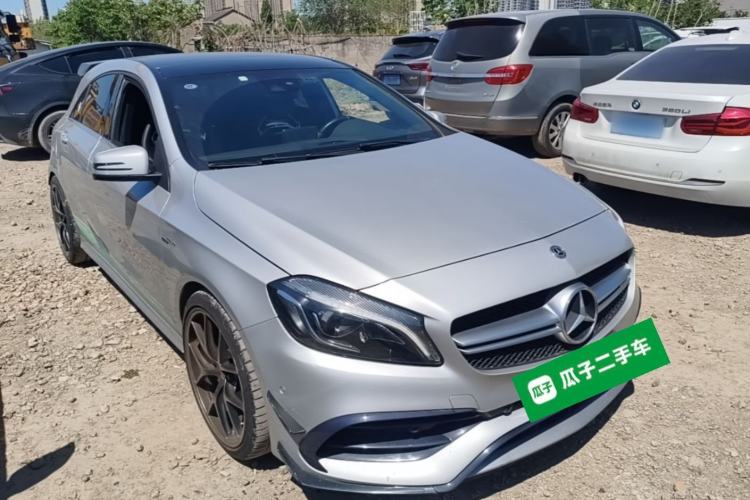Used Mercedes-Benz A AMG 2017 Facelifted AMG A 45 4MATIC Front Right 45 Deg